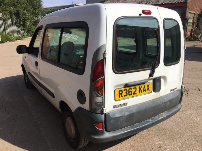 Renault Kangoo 1.9 D 655D Panel Van 3dr Panel Van Diesel White