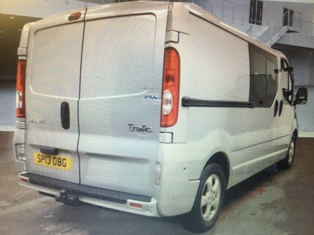 2013 Renault Trafic 2.0 dCi LL29 Sport Phase 3 Crew Van 4dr (EU5, Nav)
