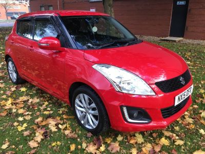 Suzuki Swift 1.2 SZ4 5dr (SNav) Hatchback Petrol RedSuzuki Swift 1.2 SZ4 5dr (SNav) Hatchback Petrol Red at Chequered Flag GB LTD Leeds