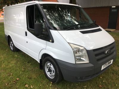 Ford Transit 2.2 Low Roof Van TDCi 85ps Panel Van Diesel WhiteFord Transit 2.2 Low Roof Van TDCi 85ps Panel Van Diesel White at Chequered Flag GB LTD Leeds