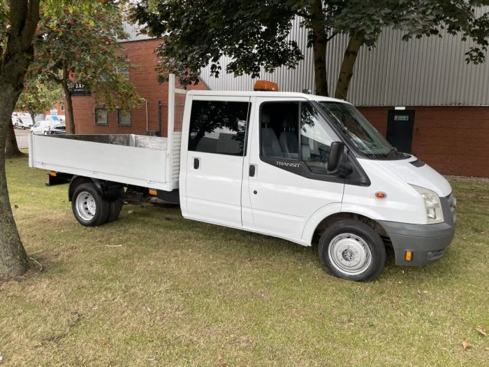 Ford Transit 2.4 Chassis Cab TDCi 100ps [DRW] Dropside Diesel White