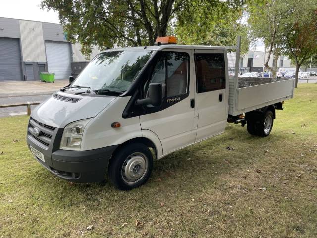 Ford Transit 2.4 Chassis Cab TDCi 100ps [DRW] Dropside Diesel White