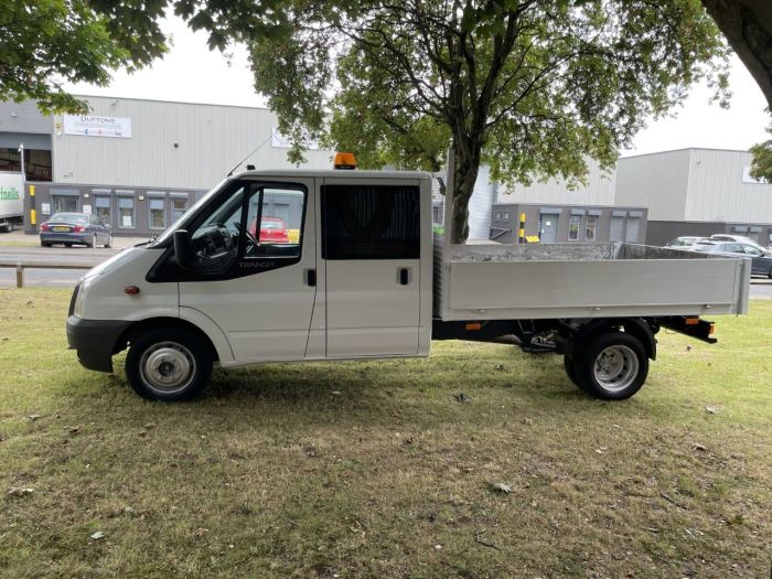 Ford Transit 2.4 Chassis Cab TDCi 100ps [DRW] Dropside Diesel White