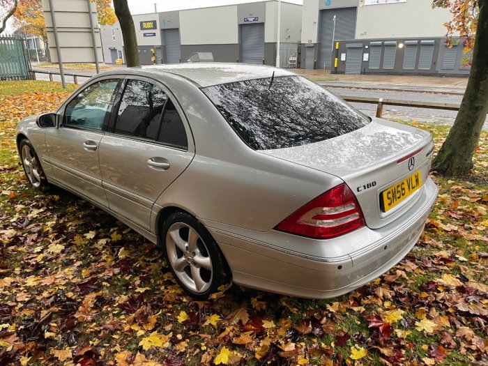 Mercedes-Benz C Class 1.8 C180K Avantgarde SE 4dr Auto Saloon Petrol Silver