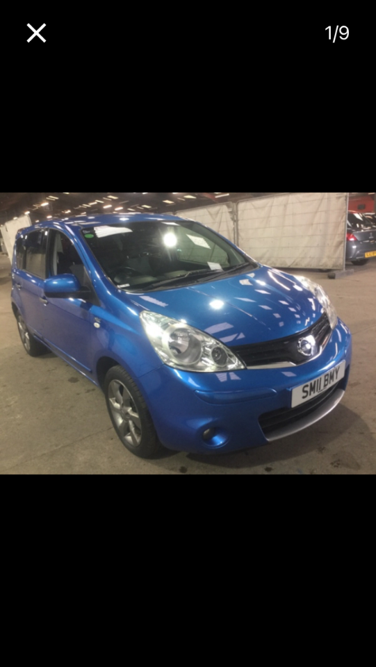 Nissan Note 1.5 [90] dCi N-Tec 5dr MPV Diesel Blue