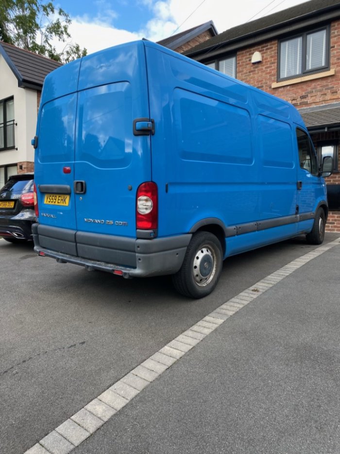 Vauxhall Movano 3500 2.5CDTI 120ps High Roof Van Panel Van Diesel Blue