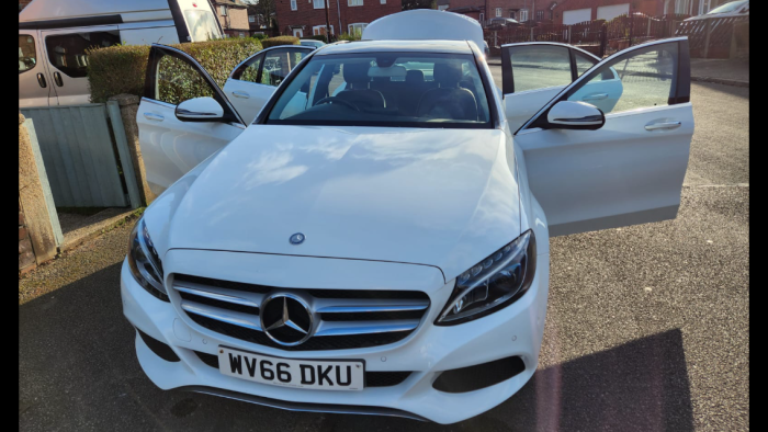 Mercedes-Benz C Class 2.0 C350e Sport Premium 4dr Auto Saloon Petrol / Electric Hybrid White