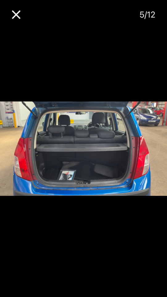 Hyundai i10 1.2 Comfort 5dr Hatchback Petrol Blue