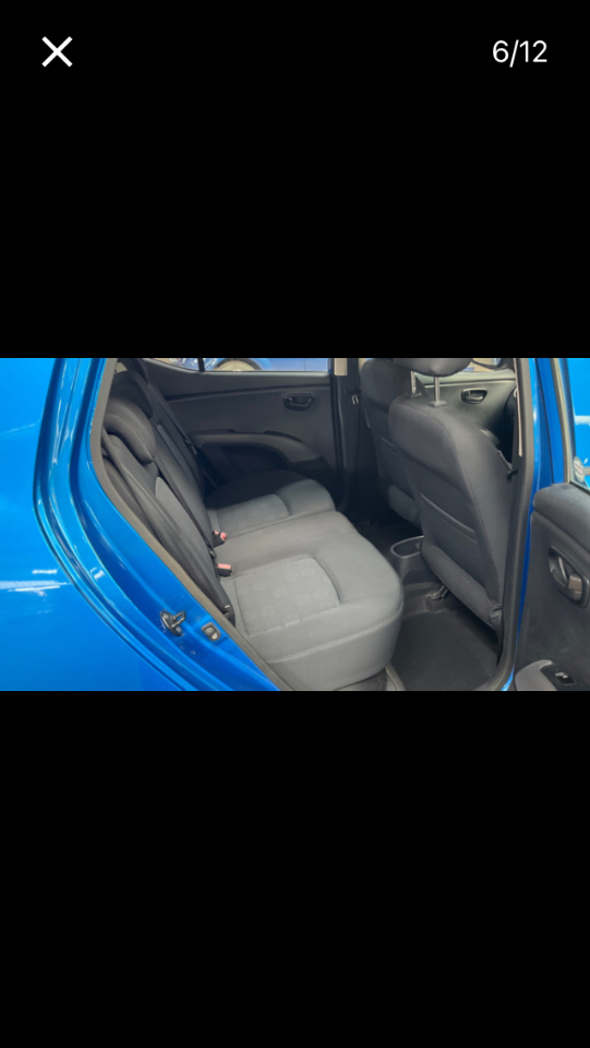 Hyundai i10 1.2 Comfort 5dr Hatchback Petrol Blue