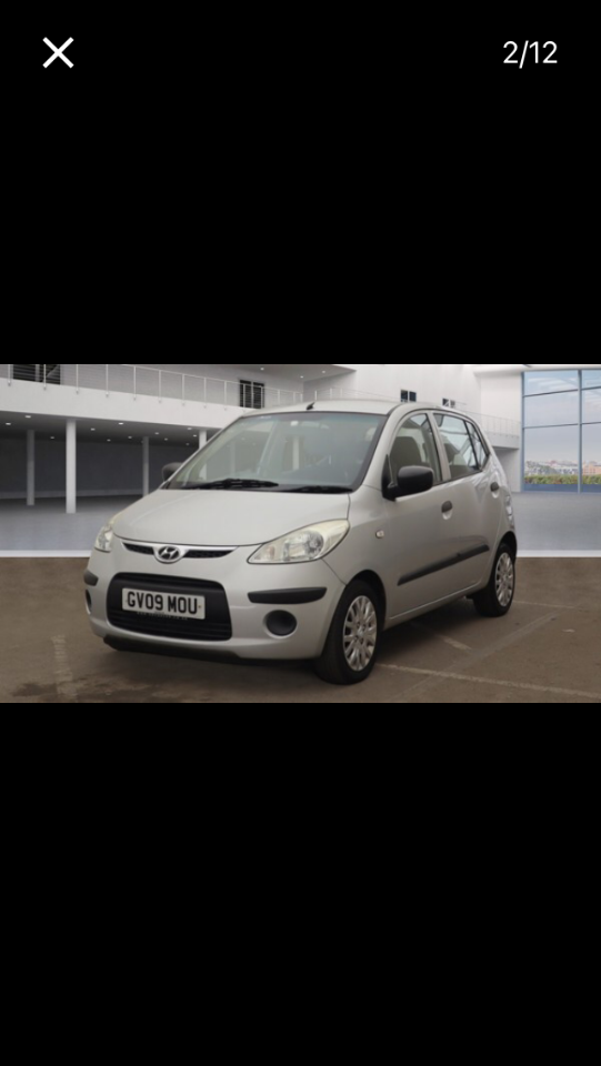 Hyundai i10 1.2 Classic 5dr Hatchback Petrol Silver