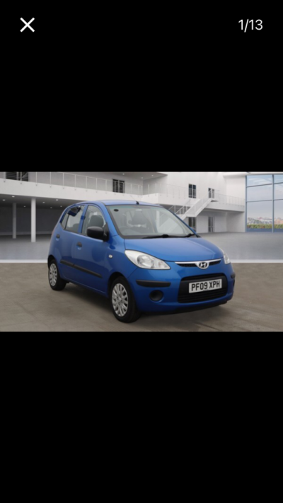 Hyundai i10 1.2 Classic 5dr Hatchback Petrol BlueHyundai i10 1.2 Classic 5dr Hatchback Petrol Blue at Chequered Flag GB LTD Leeds