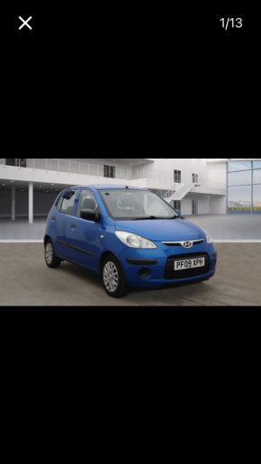 HYUNDAI I10 2009 (09) at Chequered Flag GB LTD Leeds
