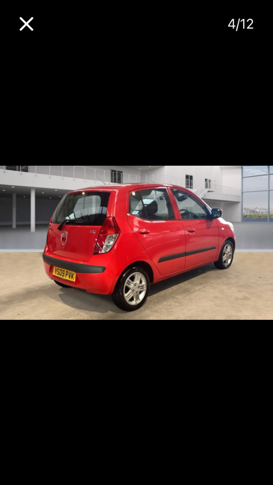 Hyundai i10 1.2 Comfort 5dr Hatchback Petrol Red