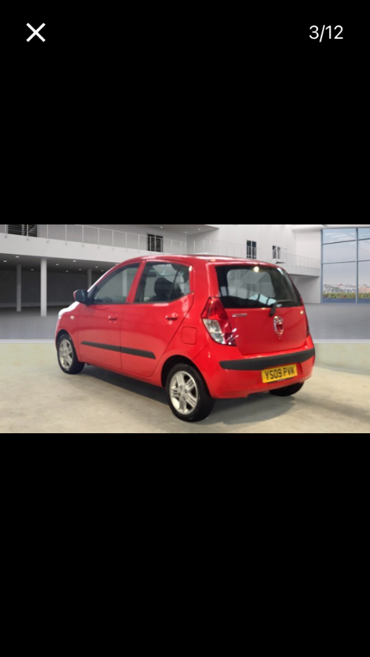 Hyundai i10 1.2 Comfort 5dr Hatchback Petrol Red