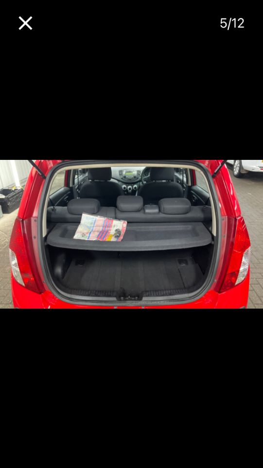 Hyundai i10 1.2 Comfort 5dr Hatchback Petrol Red