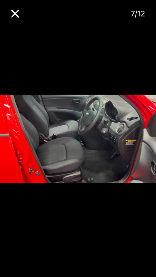 Hyundai i10 1.2 Comfort 5dr Hatchback Petrol Red