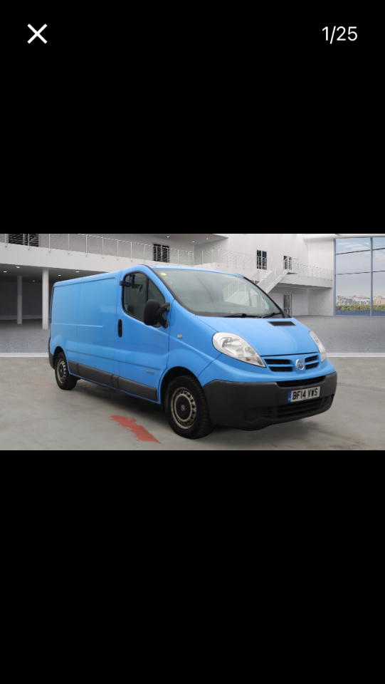 Nissan Primastar 2.0 dCi SE Van 115ps Panel Van Diesel Blue