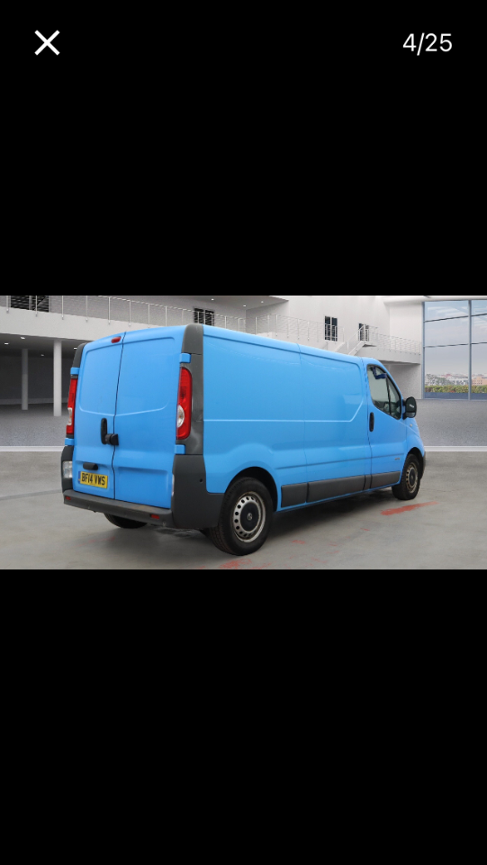 Nissan Primastar 2.0 dCi SE Van 115ps Panel Van Diesel Blue