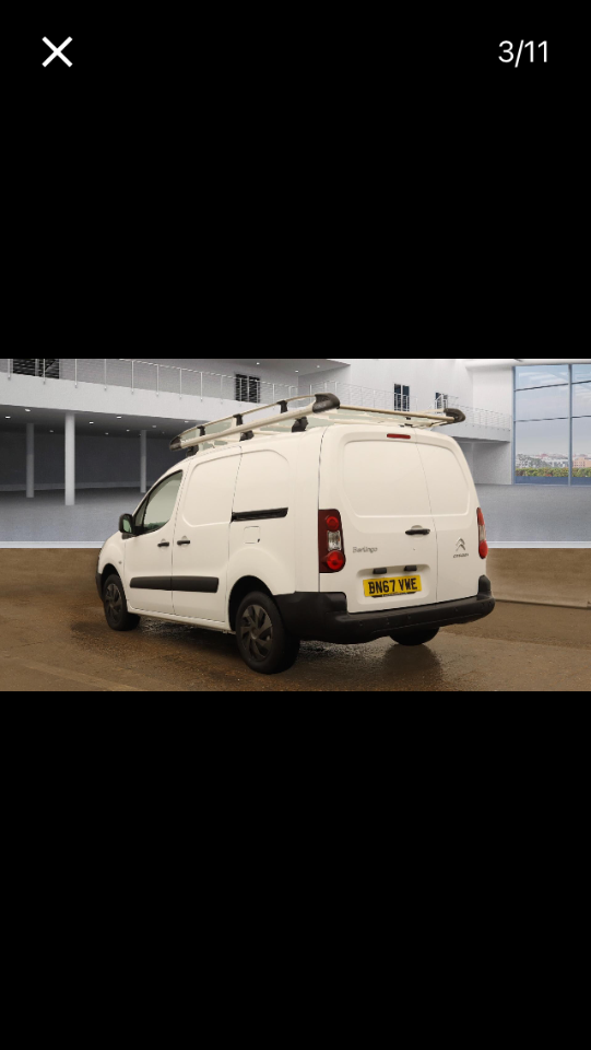 2017 Citroen Berlingo 1.6 BlueHDi 750Kg LX 100ps