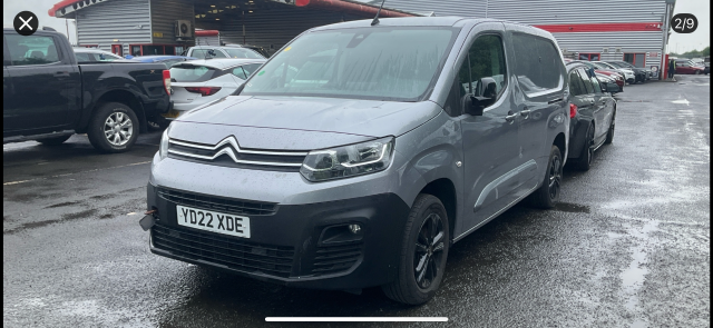 Citroen Berlingo 1.5 BlueHDi 950Kg Driver Pro 100ps [6 Speed] Panel Van Diesel Grey