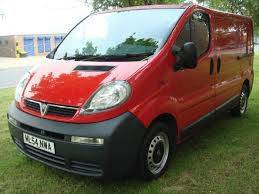 Vauxhall Vivaro 1.9DTi Van 2.7t Panel Van Diesel Red