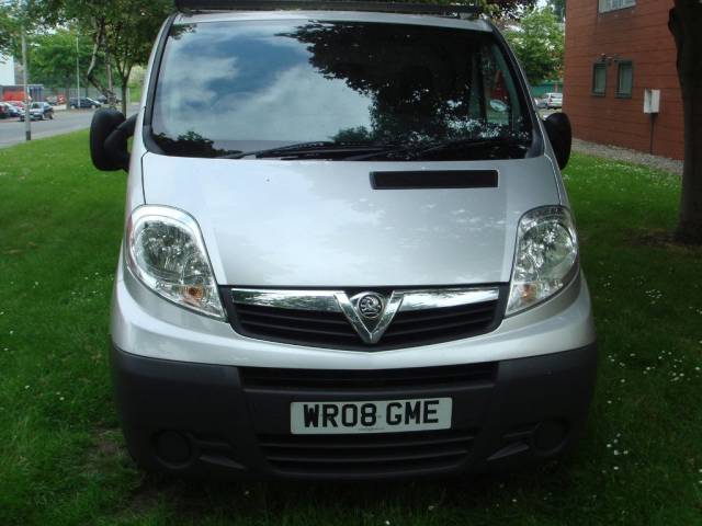 Vauxhall Vivaro 2.0CDTI [115PS] VAN 2.9T Commercial Diesel Silver