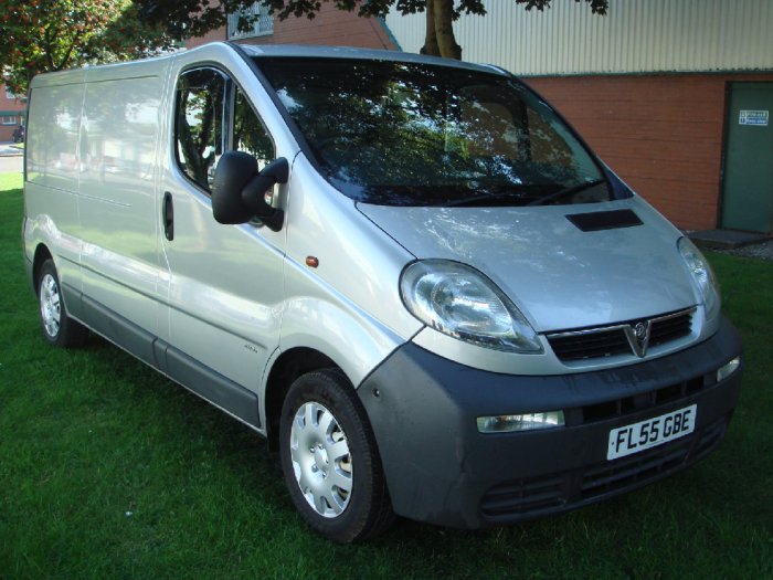 Vauxhall Vivaro 1.9DTi Van 2.9t Genuine PX Bargain To Clear Commercial Diesel Silver