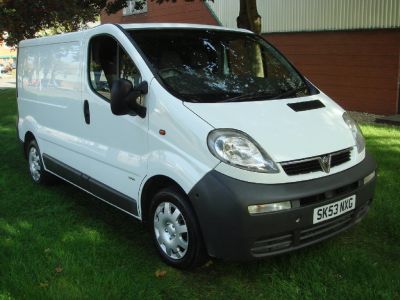 Vauxhall Vivaro 1.9Di Van 2.7t Commercial Diesel WhiteVauxhall Vivaro 1.9Di Van 2.7t Commercial Diesel White at Chequered Flag GB LTD Leeds