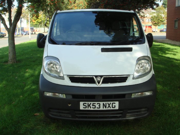 Vauxhall Vivaro 1.9Di Van 2.7t Commercial Diesel White