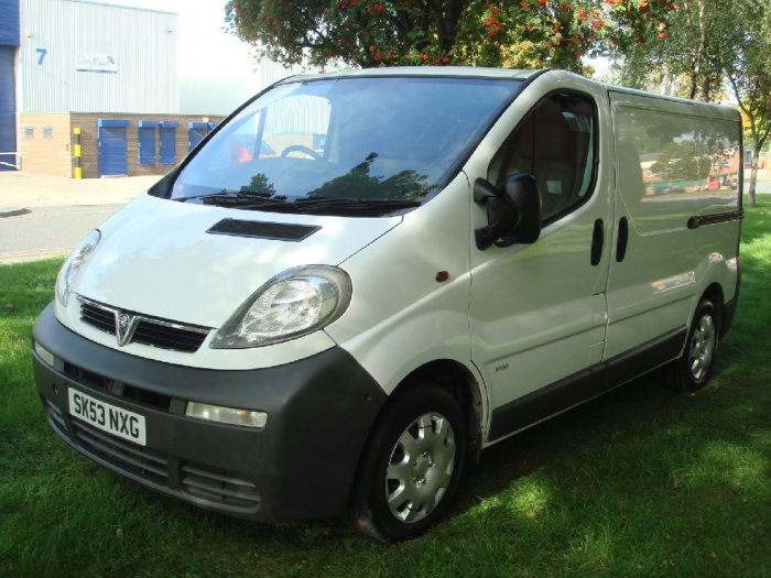 Vauxhall Vivaro 1.9Di Van 2.7t Commercial Diesel White