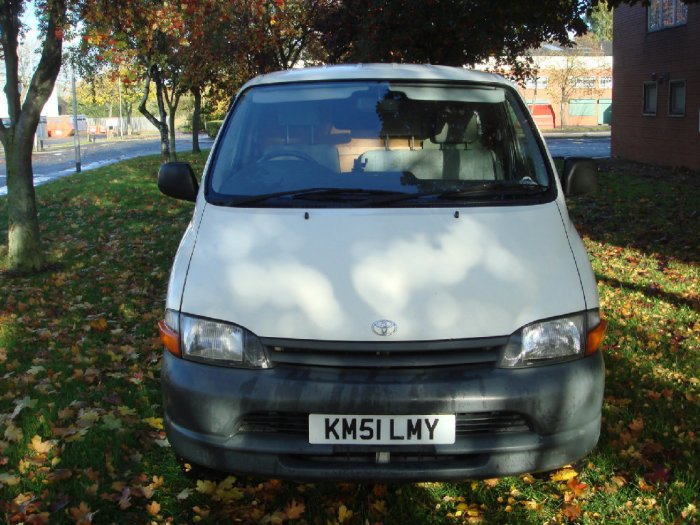 Toyota Hiace 2.4 280 GS Van TRD 88Bhp Genuine Px Bargain Commercial Diesel White