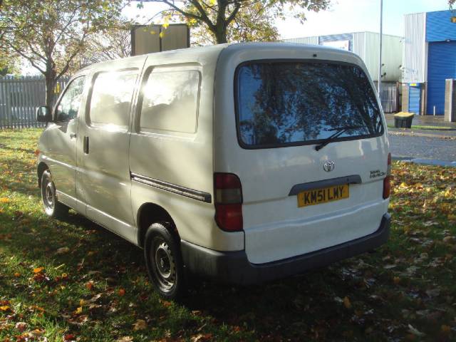 2001 Toyota Hiace 2.4 280 GS Van TRD 88Bhp Genuine Px Bargain