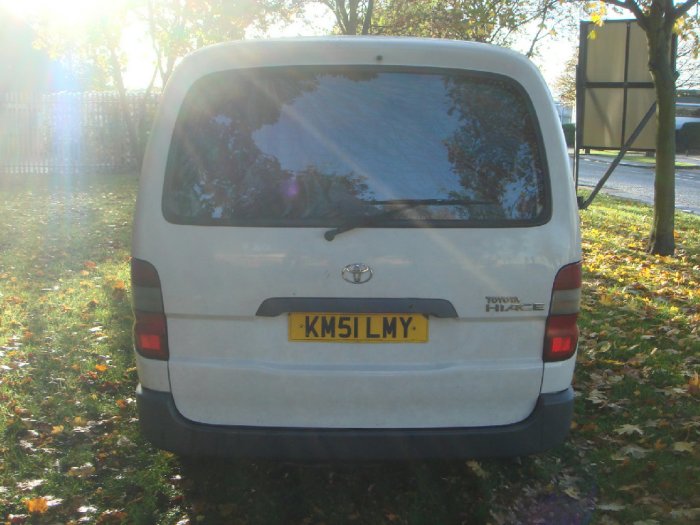 Toyota Hiace 2.4 280 GS Van TRD 88Bhp Genuine Px Bargain Commercial Diesel White