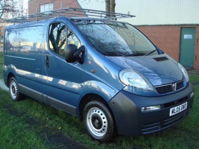 Vauxhall Vivaro 1.9DTi Van 2.7t Gleaming Metallic Blue  Paint Commercial Diesel BlueVauxhall Vivaro 1.9DTi Van 2.7t Gleaming Metallic Blue  Paint Commercial Diesel Blue at Chequered Flag GB LTD Leeds