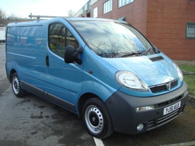 Vauxhall Vivaro 1.9DTi Van 2.7t Stunning Ice Blue Metallic Commercial Diesel BlueVauxhall Vivaro 1.9DTi Van 2.7t Stunning Ice Blue Metallic Commercial Diesel Blue at Chequered Flag GB LTD Leeds