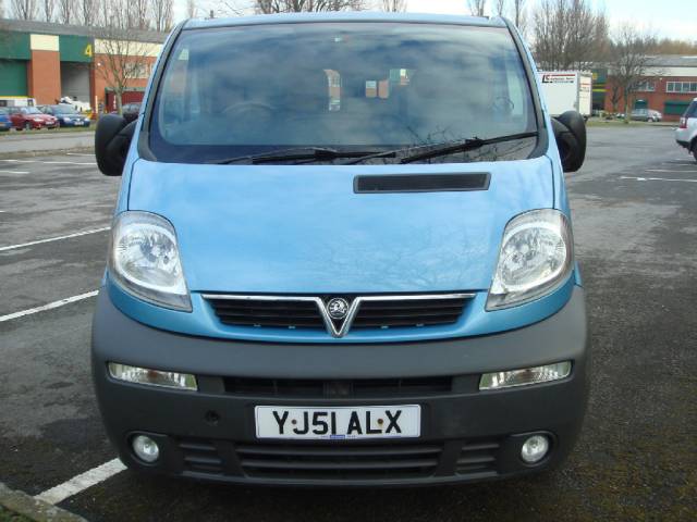 Vauxhall Vivaro 1.9DTi Van 2.7t Stunning Ice Blue Metallic Commercial Diesel Blue