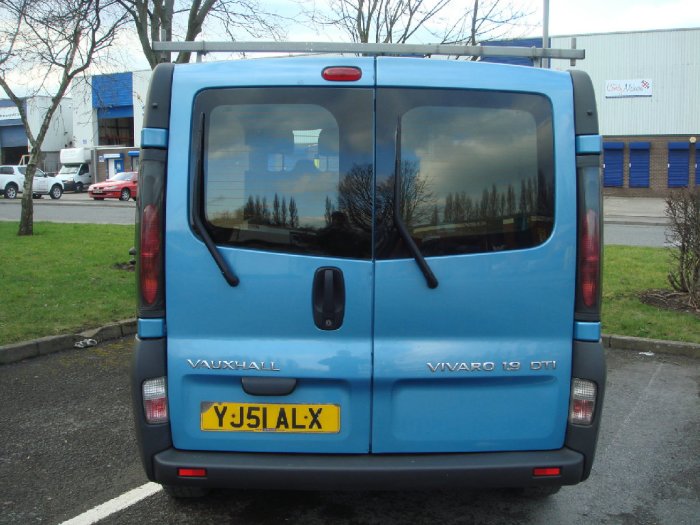 Vauxhall Vivaro 1.9DTi Van 2.7t Stunning Ice Blue Metallic Commercial Diesel Blue