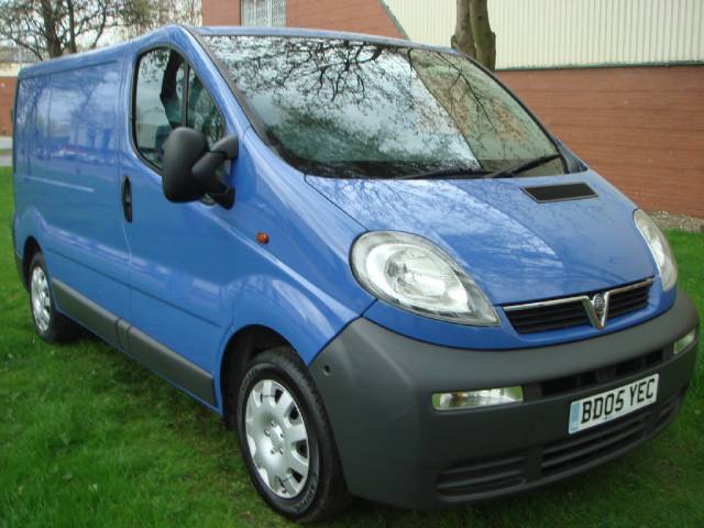 Vauxhall Vivaro 1.9Di Van 2.7t One Owner Full Service History Commercial Diesel Blue