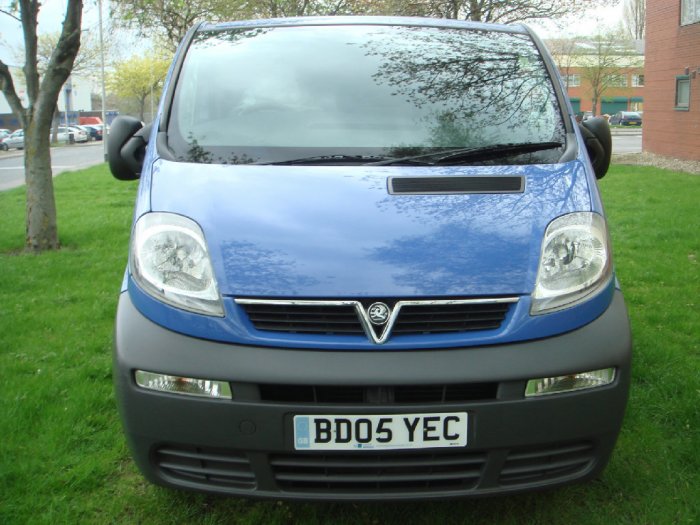 Vauxhall Vivaro 1.9Di Van 2.7t One Owner Full Service History Commercial Diesel Blue