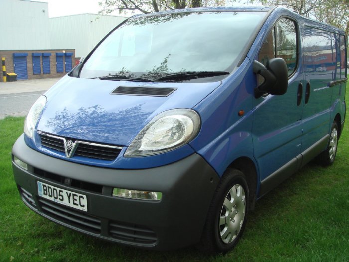 Vauxhall Vivaro 1.9Di Van 2.7t One Owner Full Service History Commercial Diesel Blue