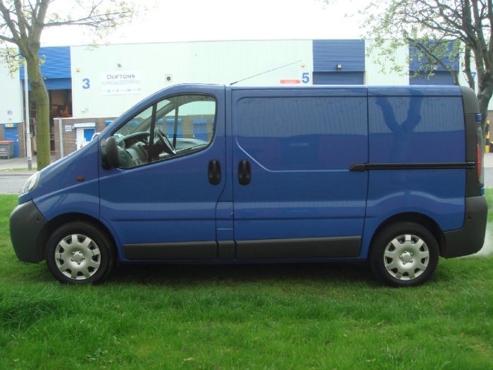 Vauxhall Vivaro 1.9Di Van 2.7t One Owner Full Service History Commercial Diesel Blue