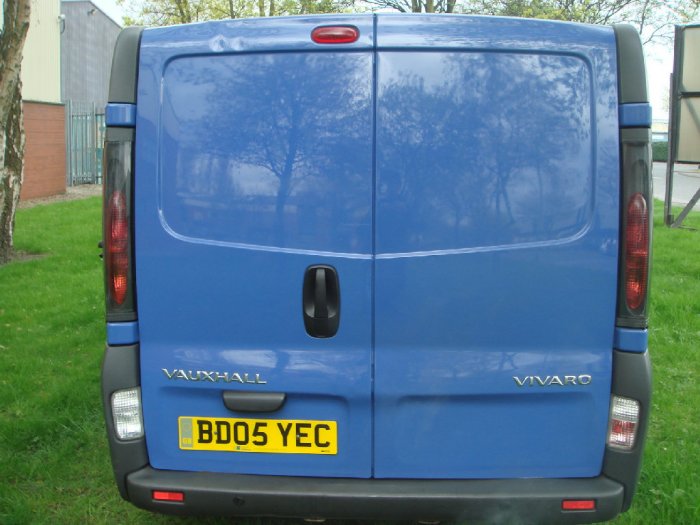 Vauxhall Vivaro 1.9Di Van 2.7t One Owner Full Service History Commercial Diesel Blue