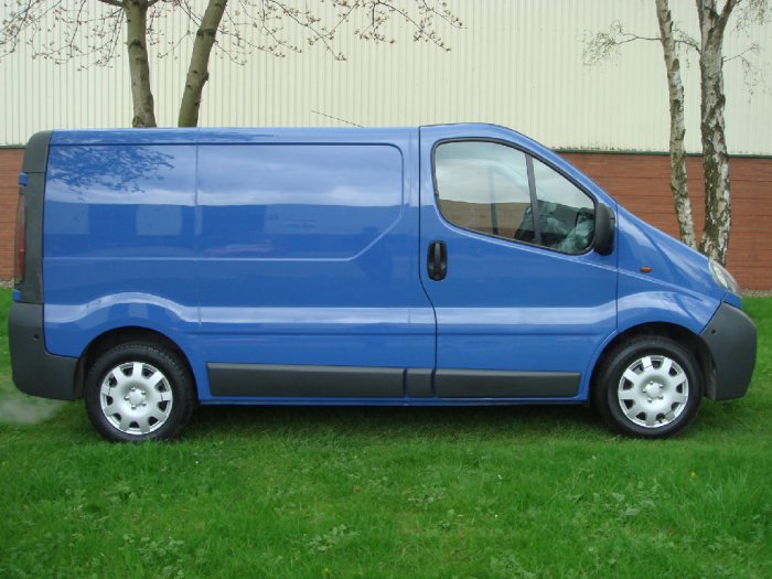 Vauxhall Vivaro 1.9Di Van 2.7t One Owner Full Service History Commercial Diesel Blue