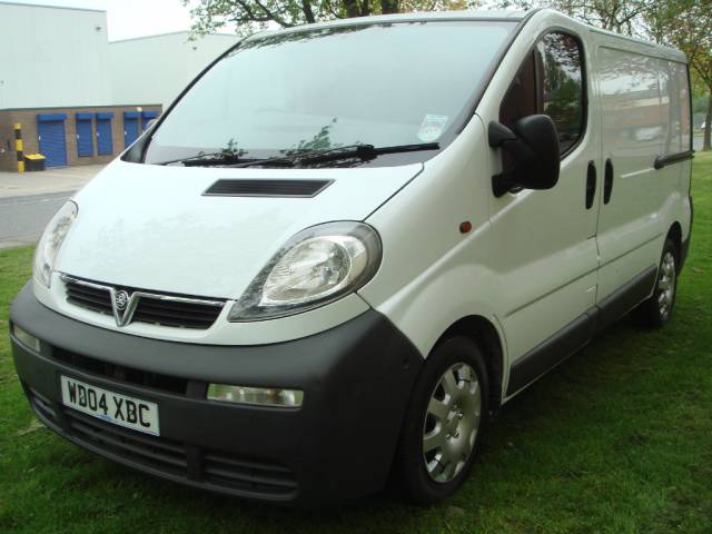 Vauxhall Vivaro 1.9DTi Van 2.7t Panel Van Diesel White