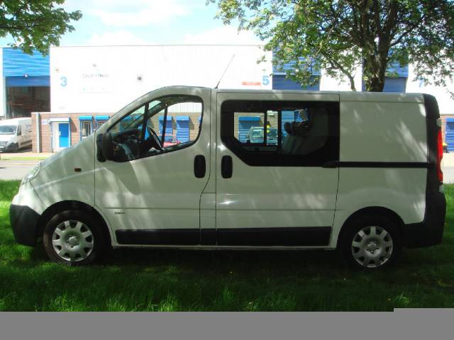 2006 Vauxhall Vivaro 2.0CDTI [115PS] Doublecab 2.9t