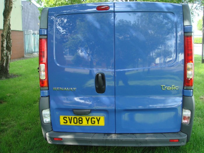 Renault Trafic 2.0 SL27dCi 115 Van Panel Van Diesel BLUE