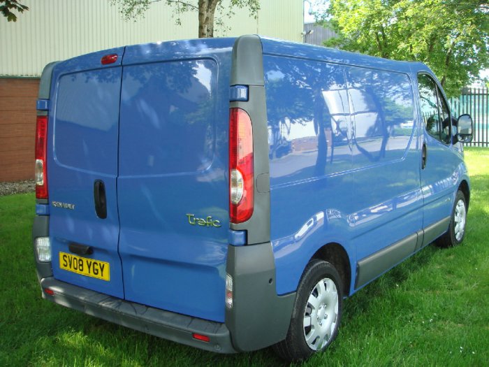 Renault Trafic 2.0 SL27dCi 115 Van Panel Van Diesel BLUE