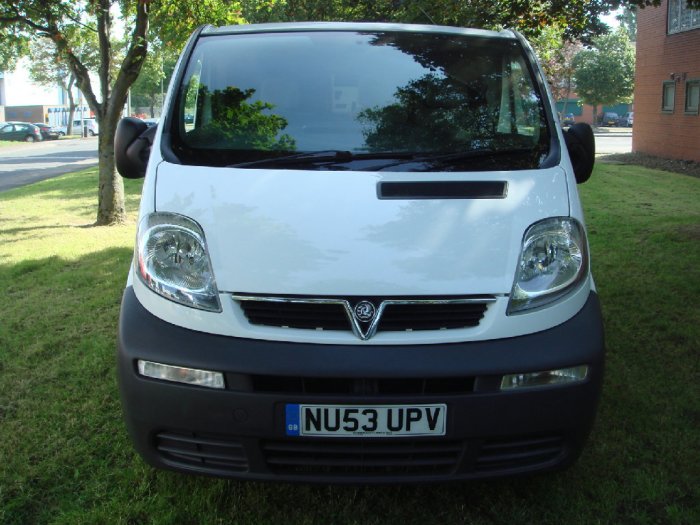 Vauxhall Vivaro 1.9Di Van 2.7t Panel Van Diesel WHITE