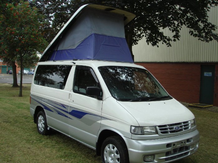 Mazda Bongo 2.5 TD  Auto Free-Top Camper MPV Diesel White