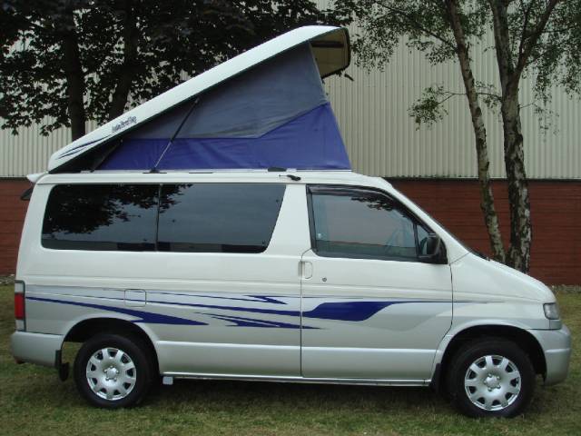 Mazda Bongo 2.5 TD  Auto Free-Top Camper MPV Diesel White